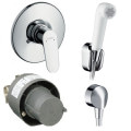 Набір Hansgrohe Porter гігієнічний душ+змішувач прихованого монтажу (3А101219)