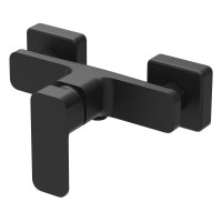 Кран в душевой одновентильный IMPRESE BILOVEC черный латунь без душевого набора 15256