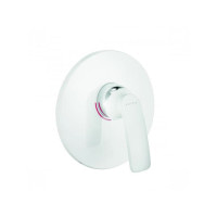 Змішувач для душу прихованого монтажу Kludi Balance білий/хром (526559175)