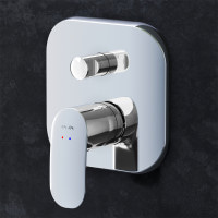 Смеситель для ванны/душа, монтируемый в стену AM.PM F3085000 Sensation