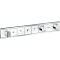 Термостат скрытого монтажа Hansgrohe RainSelect на 4 клавиши, Chrome/White (15357400)