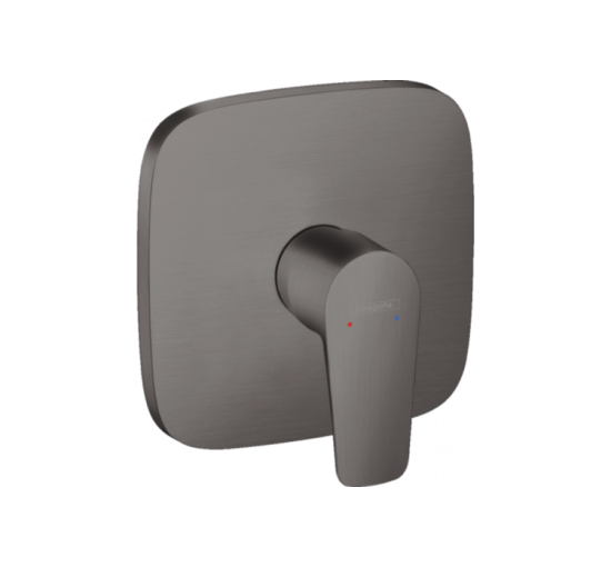 Смеситель Hansgrohe Talis E скрытого монтажа для душа Brushed Black (71765340)