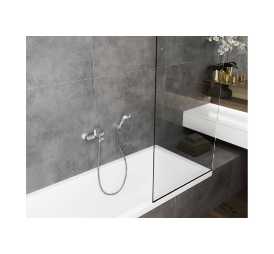Смеситель Hansgrohe Vernis Blend для ванны Matt Black (71440670)