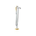 Змішувач Hansgrohe Metropol Classic для ванни підлоговий (31445090) Chrome/Gold Optic