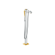 Змішувач Hansgrohe Metropol Classic для ванни підлоговий (31445090) Chrome/Gold Optic