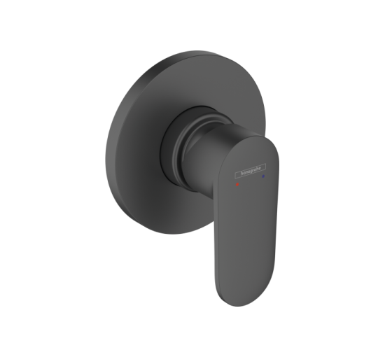 Смеситель Hansgrohe Vernis Blend скрытого монтажа для душа ø110 Matt Black (71649670)