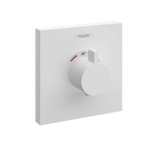 Термостат прихованого монтажу Hansgrohe ShowerSelect Highﬂow Matt White (15760700)