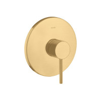 Змішувач Axor Starck Pin прихованого монтажу для душу Brushed Gold Optic 10616250