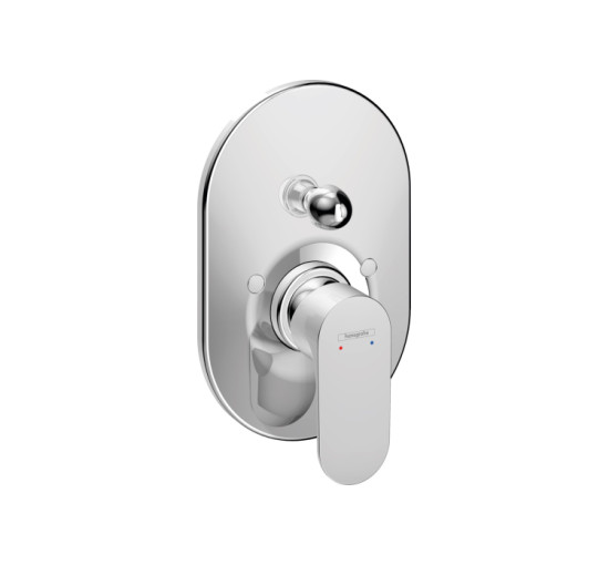 Смеситель Hansgrohe Rebris S скрытого монтажа ванна/душ, верхняя часть 200 . Chrome (72449000)