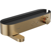 Термостат hansgrohe ShowerTablet Select для ванны, бронза 24340140