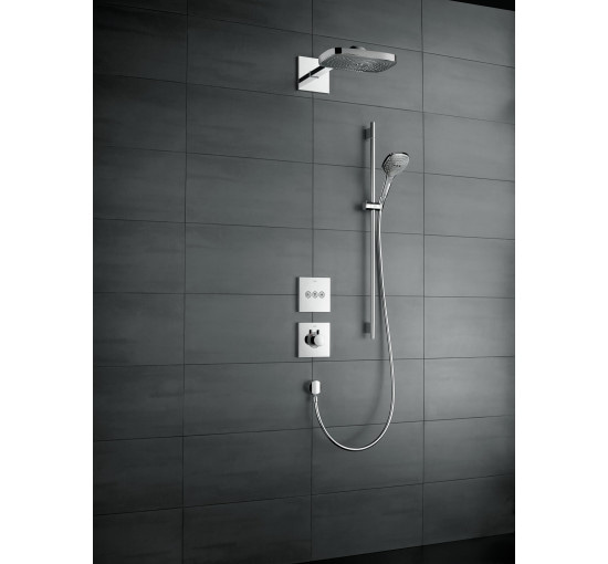 Термостат hansgrohe ShowerSelect Highflow для душа 15760340 чорний матовий хром