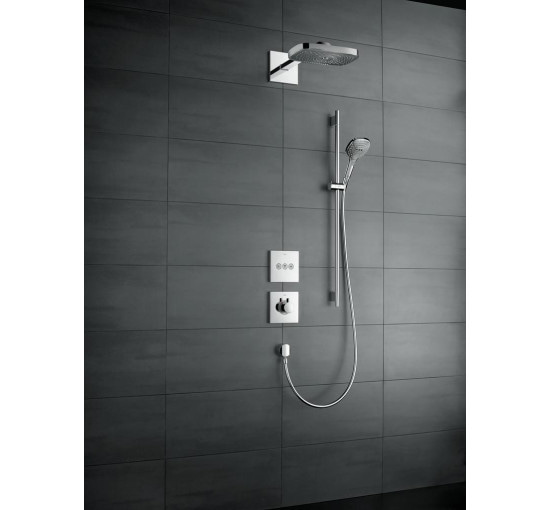 Термостат hansgrohe ShowerSelect Highflow для душа 15760340 чорний матовий хром