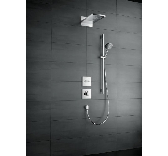 Термостат hansgrohe ShowerSelect Highflow для душа 15760340 чорний матовий хром