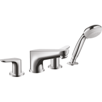 Смеситель hansgrohe Focus на борт ванны 31936000 хром (распродажа, витрина).