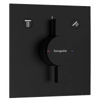 Смеситель hansgrohe DuoTurn E для душа скрытого монтажа, черный матовый 75417670