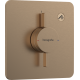 Смеситель hansgrohe DuoTurn Q для душа скрытого монтажа, бронза 75614140