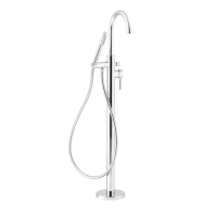 Змішувач для ванни і душу підлоговий KFA Armatura MOZA CHROM