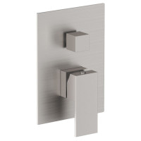 Смеситель скрытого монтажа с переключателем VOLLE PARDO сатин латунь 180x130мм 1548.030202