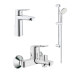 Набор смесителей Grohe BauLoop M-Size 123215M