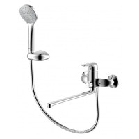 Cмеситель для ванны/душа с универсальным изливом 350 мм, ручным душем Damixa 429500000 Palace Evo