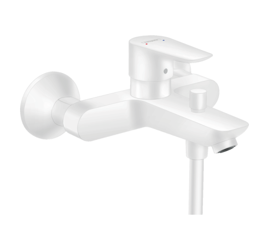 Змішувач Hansgrohe Talis E для ванни Matt White (71740700)