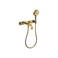 Смеситель Axor Citterio 222 Lever для врезной ванны со стены на 3 отверстия Polished Golg Optic 39442990