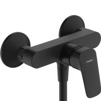 Смеситель для душа однорычажный HANSGROHE Logis черный латунь без душевого набора 71600670
