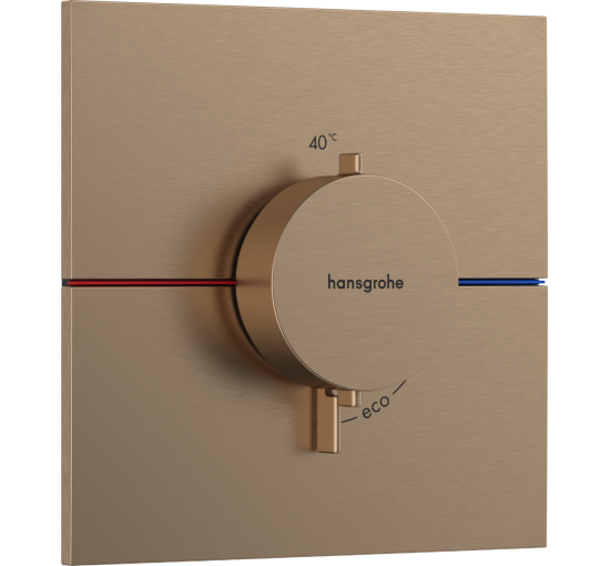 Термостат hansgrohe ShowerSelect Comfort E для душу 15574140 бронза