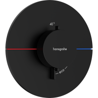 Термостат hansgrohe ShowerSelect Comfort Q для душа 15559670 черный матовый