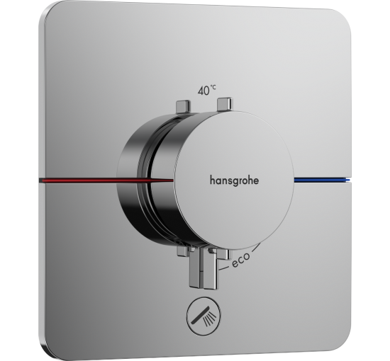 Термостат hansgrohe ShowerSelect Comfort Q для душа 15589000 хром