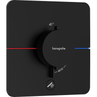 Термостат hansgrohe ShowerSelect Comfort Q для душа 15589670 черный матовый