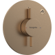 Смеситель hansgrohe DuoTurn S для душа скрытого монтажа, бронза 75618140