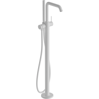 Смеситель hansgrohe Tecturis S для напольной ванны, белый матовый 73440700