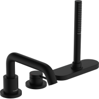 Смеситель hansgrohe Tecturis S на борт ванны, черный матовый 73447670