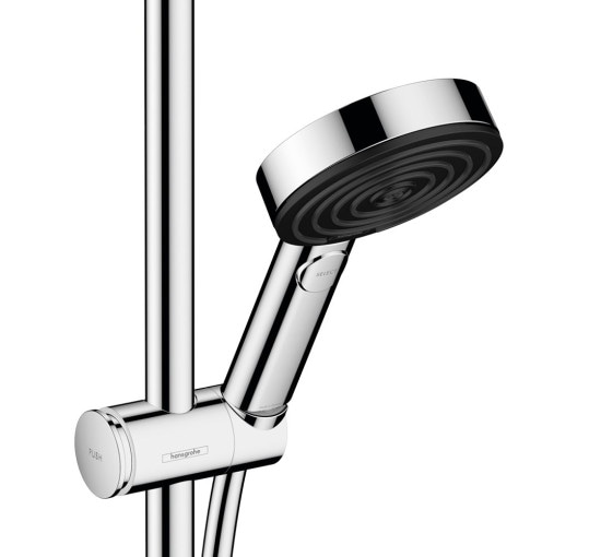 Змішувач для душу із термостатом HANSGROHE Pulsify хром латунь з душовим набором 24260000
