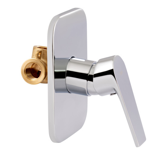 Смеситель скрытого монтажа для душа Qtap Stenava 6045102C