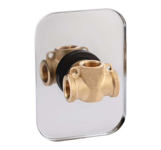 Смеситель скрытого монтажа для душа Qtap Stenava 6045102C