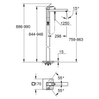 Змішувач для ванни Grohe Eurocube 23672001