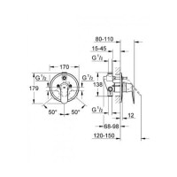 Смеситель для ванны Grohe Eurosmart Cosmopolitan (32879000)