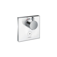 Термостат прихованого монтажу Hansgrohe ShowerSelect Glass Highﬂow White (15735400)