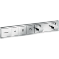 Термостат скрытого монтажа Hansgrohe RainSelect на 3 клавиши Chrome (15381000)