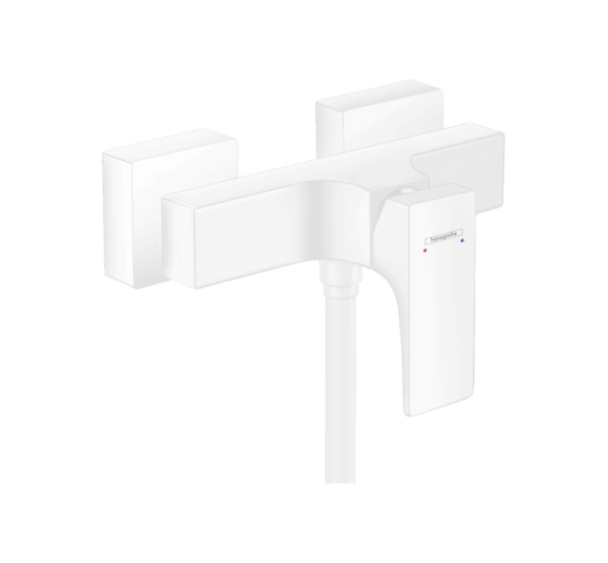 Смеситель Hansgrohe Metropol для душа Matt White (32560700)