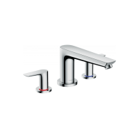 Змішувач Hansgrohe Talis E врізний на край ванни 3 отвори (71747000)