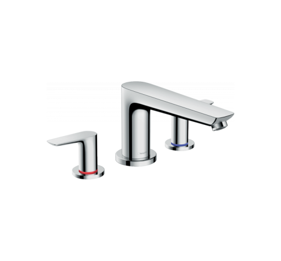 Смеситель Hansgrohe Talis E врезной на край ванны 3 отверстия (71747000)