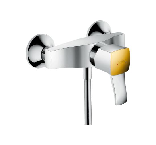 Змішувач Hansgrohe Metropol Classic для душу Chrome/Gold Optic (31360090)