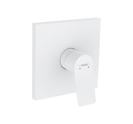 Смеситель Hansgrohe Vivenis скрытого монтажа для душа. верхняя часть Matt White (75615700)