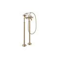 Смеситель Axor Montreux для ванны напольный двухвентельный Cross 16547140 Brushed Bronze