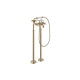 Смеситель Axor Montreux для ванны напольный двухвентельный Cross 16547140 Brushed Bronze