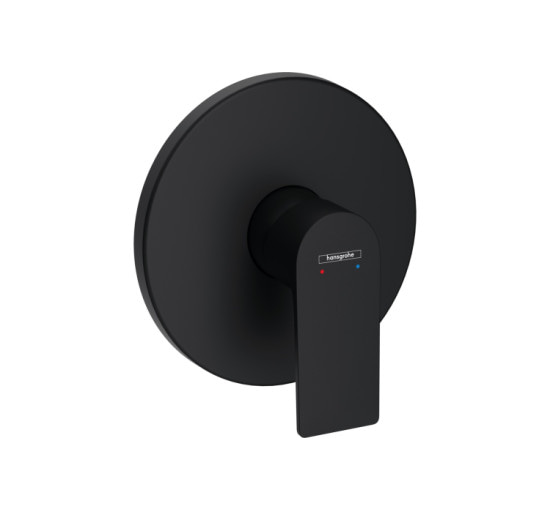 Змішувач Hansgrohe Rebris E прихованого монтажу для душу . Matt Black (72668670)