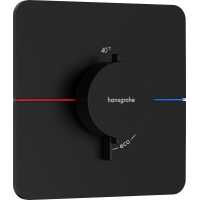 Термостат hansgrohe ShowerSelect Comfort Q для душа 15588670 черный матовый